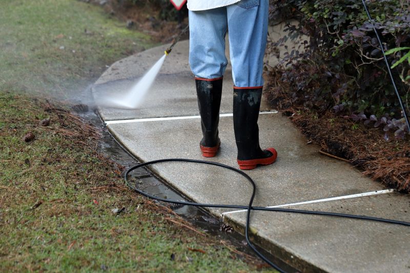 Concrete Slab Powerwashing