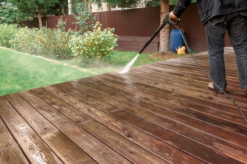 Deck Concrete Cleaning