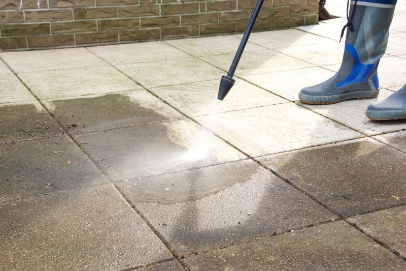High-Pressure Powerwashing