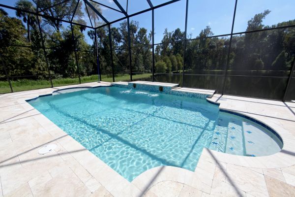 Pool Cage Cleaning in Fernandina Beach