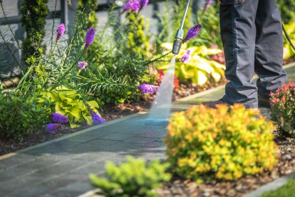 Sidewalk Pressure Washing in Fernandina Beach