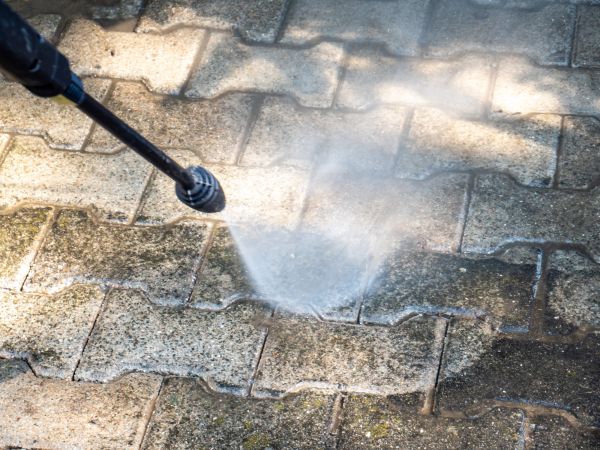 Paver Pressure Washing in Fernandina Beach
