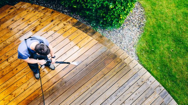 Deck Pressure Cleaning in Fernandina Beach